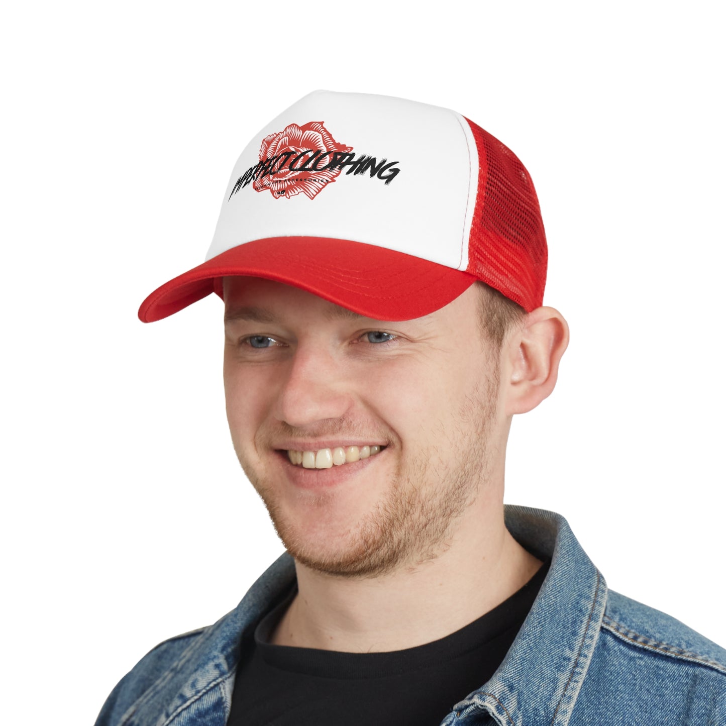 ROSE IMPERFECT Mesh Cap