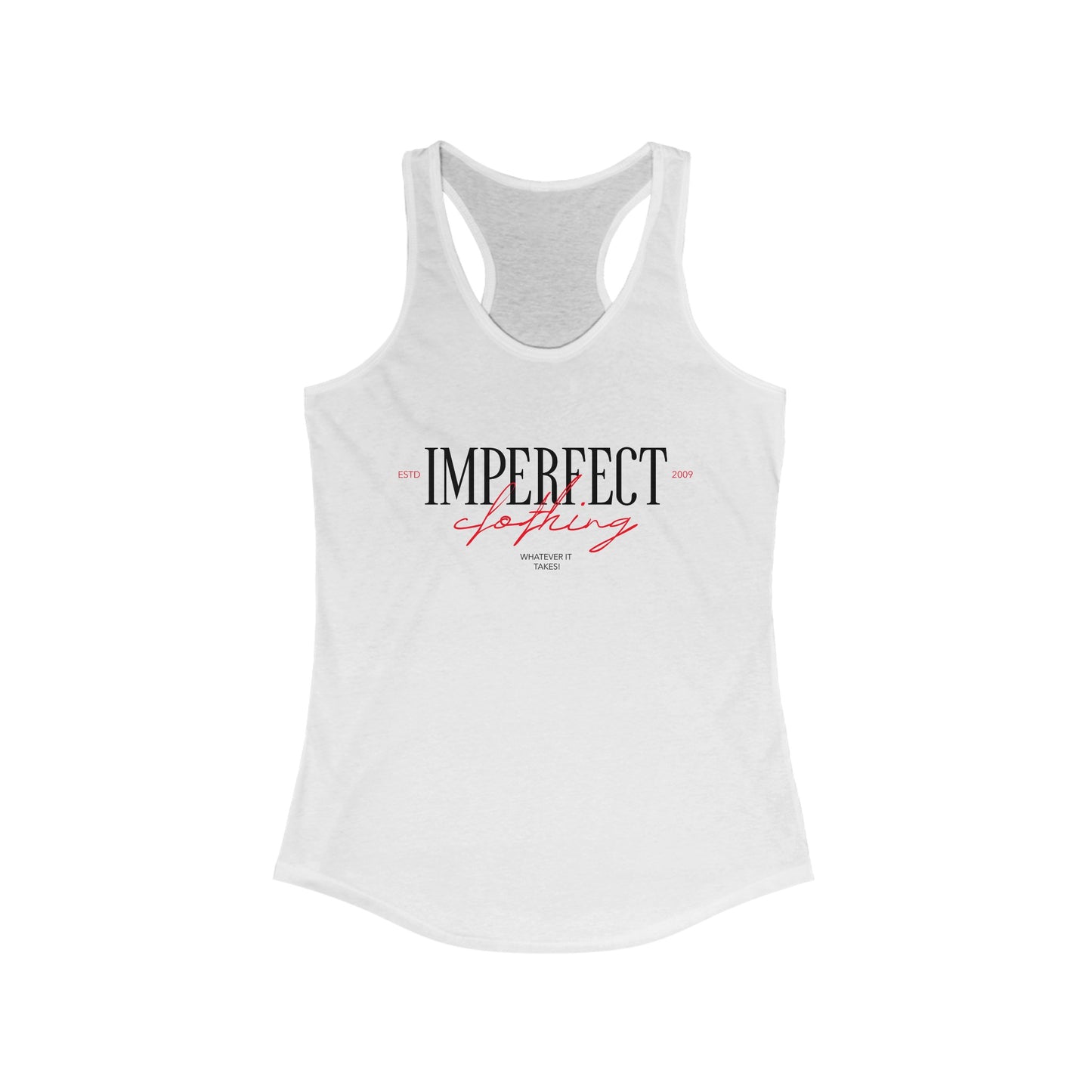 Women's IMPERFECT Racerback Tank