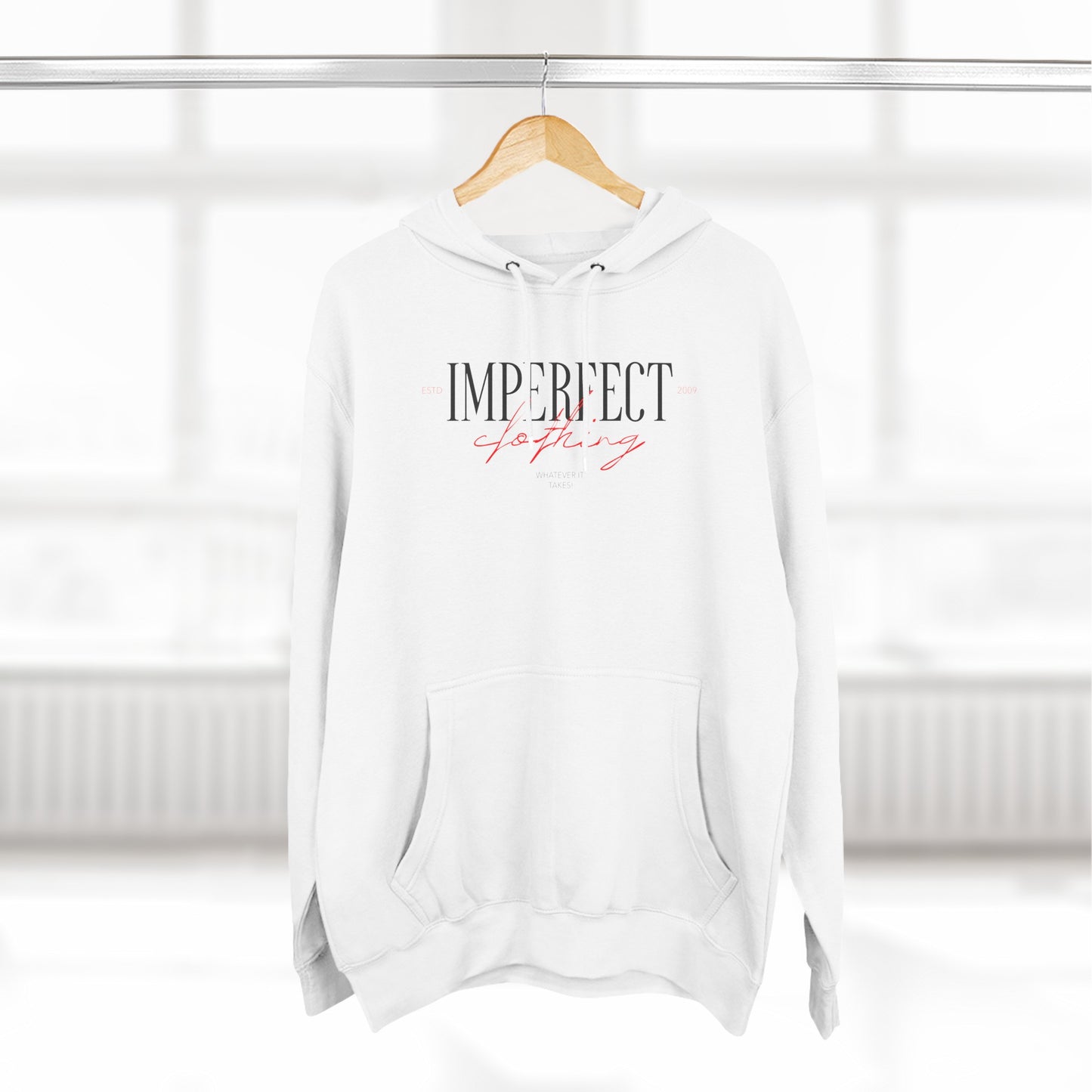 Mens imperfect hoodie