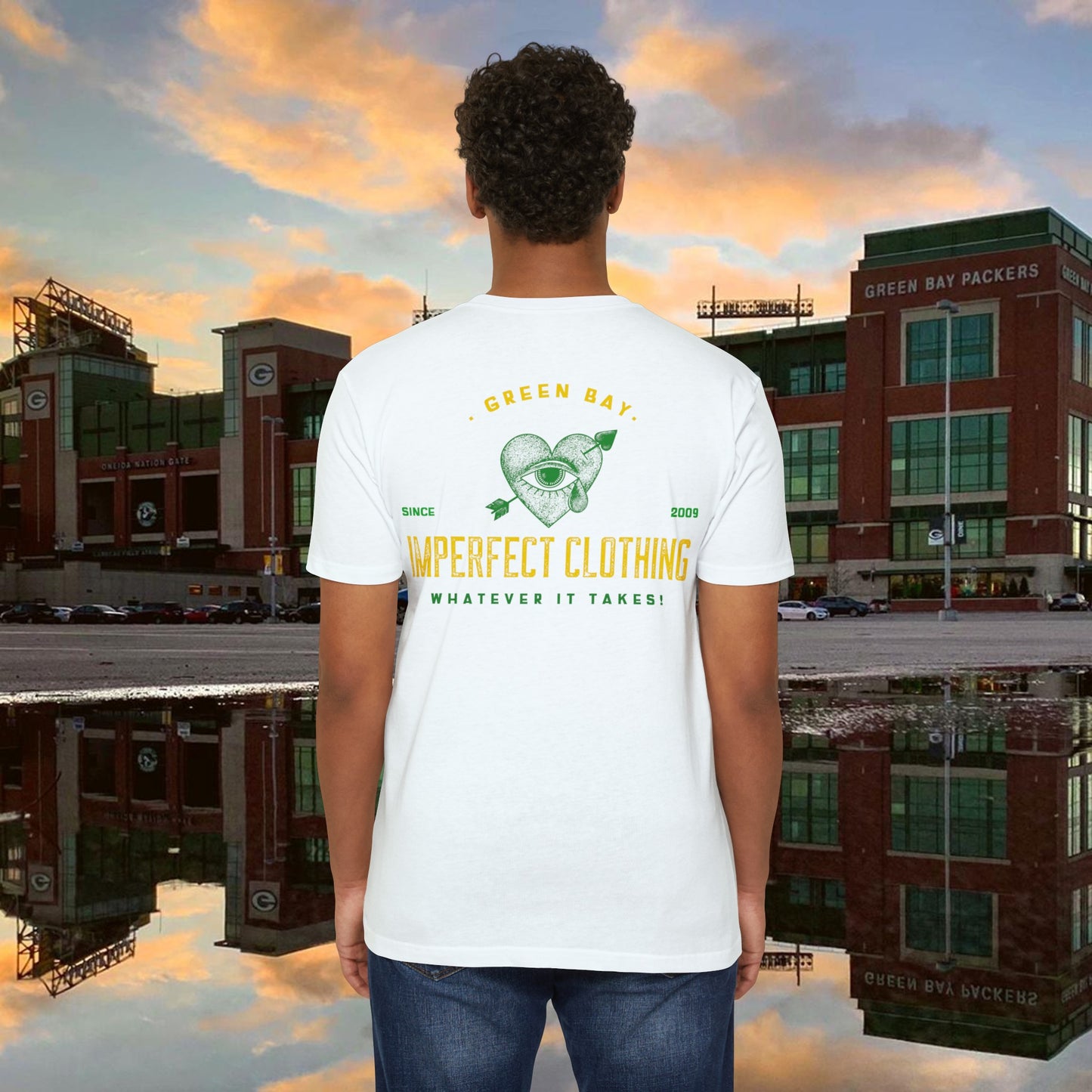 IMPERFECT GREEN BAY LOVE T-shirt