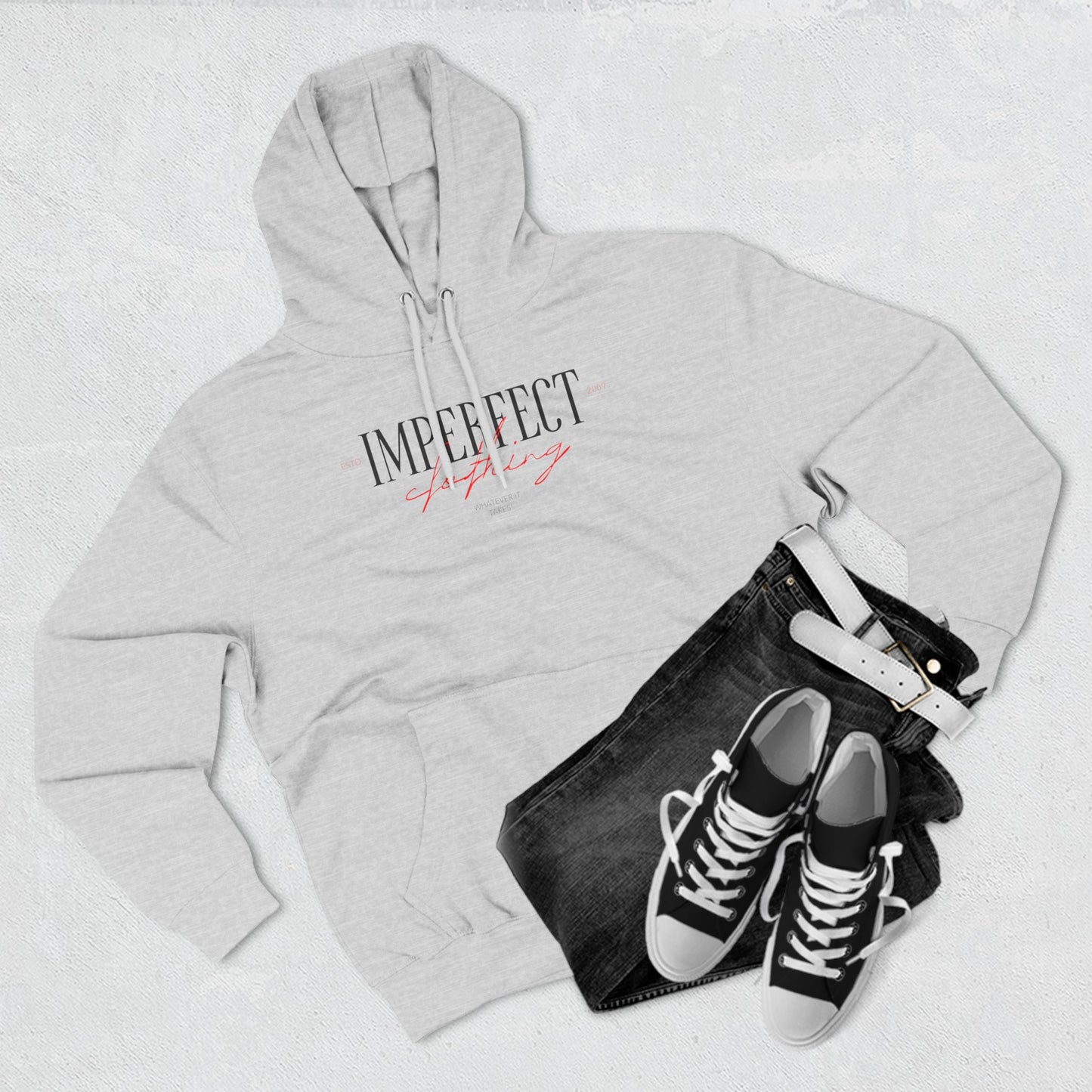 Mens imperfect hoodie