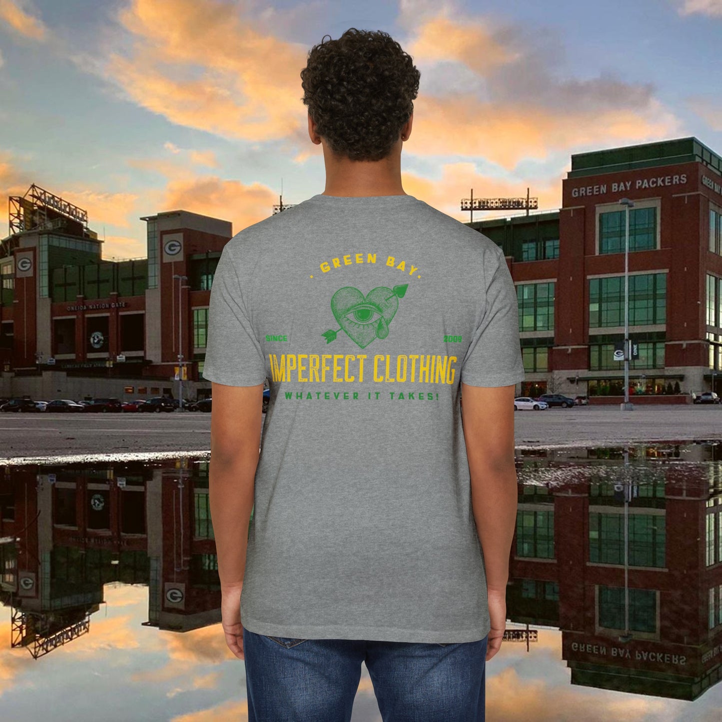 IMPERFECT GREEN BAY LOVE T-shirt