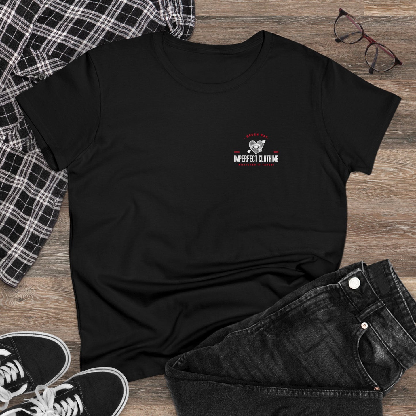 Women's Bleeding heart Cotton Tee