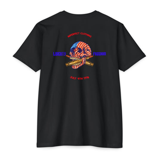 IMPERFECT LIBERTY SKULL T-shirt