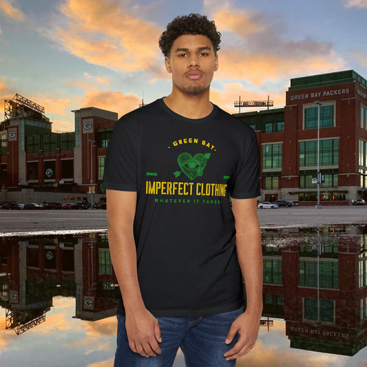 imperfect green bay front T-shirt