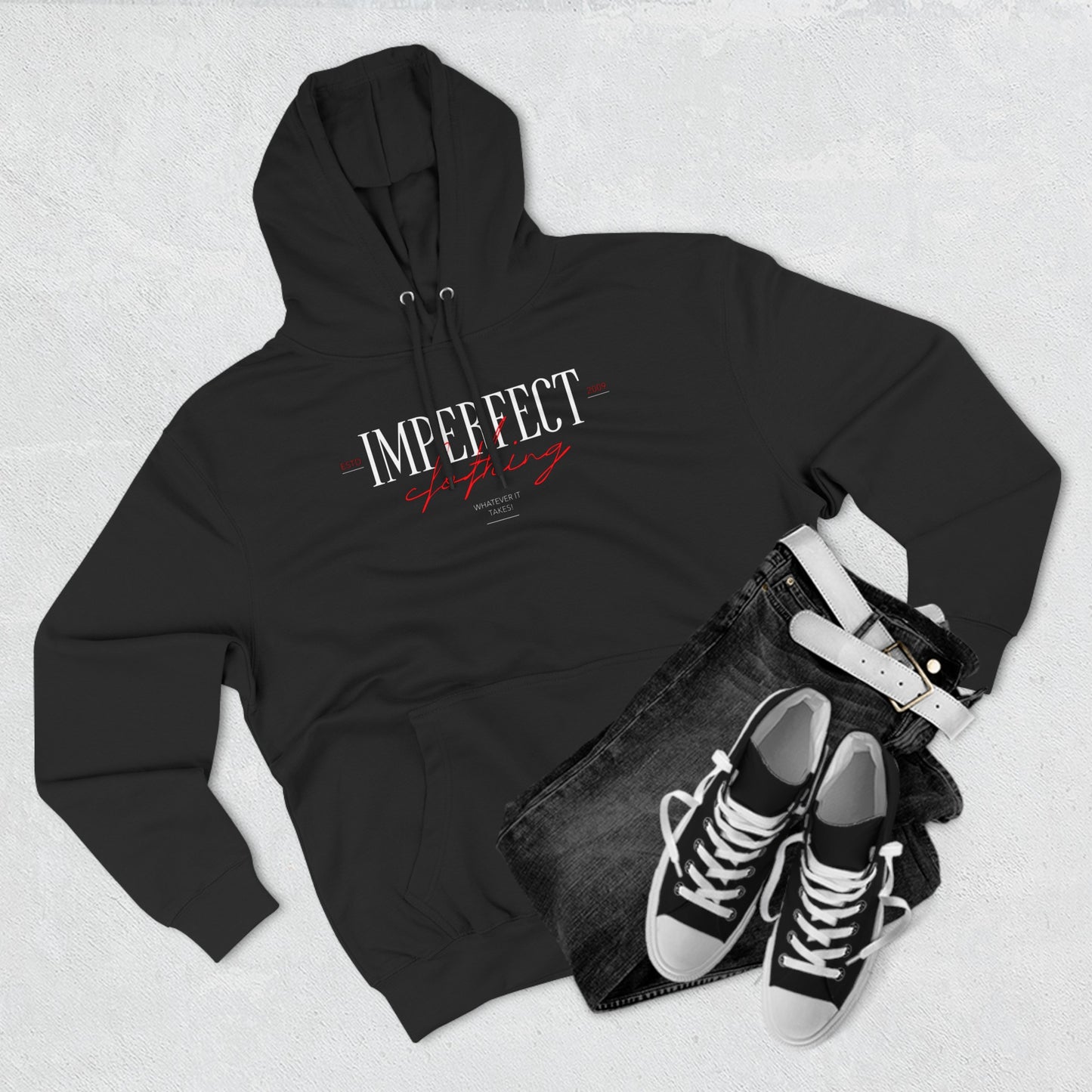 Mens imperfect hoodie