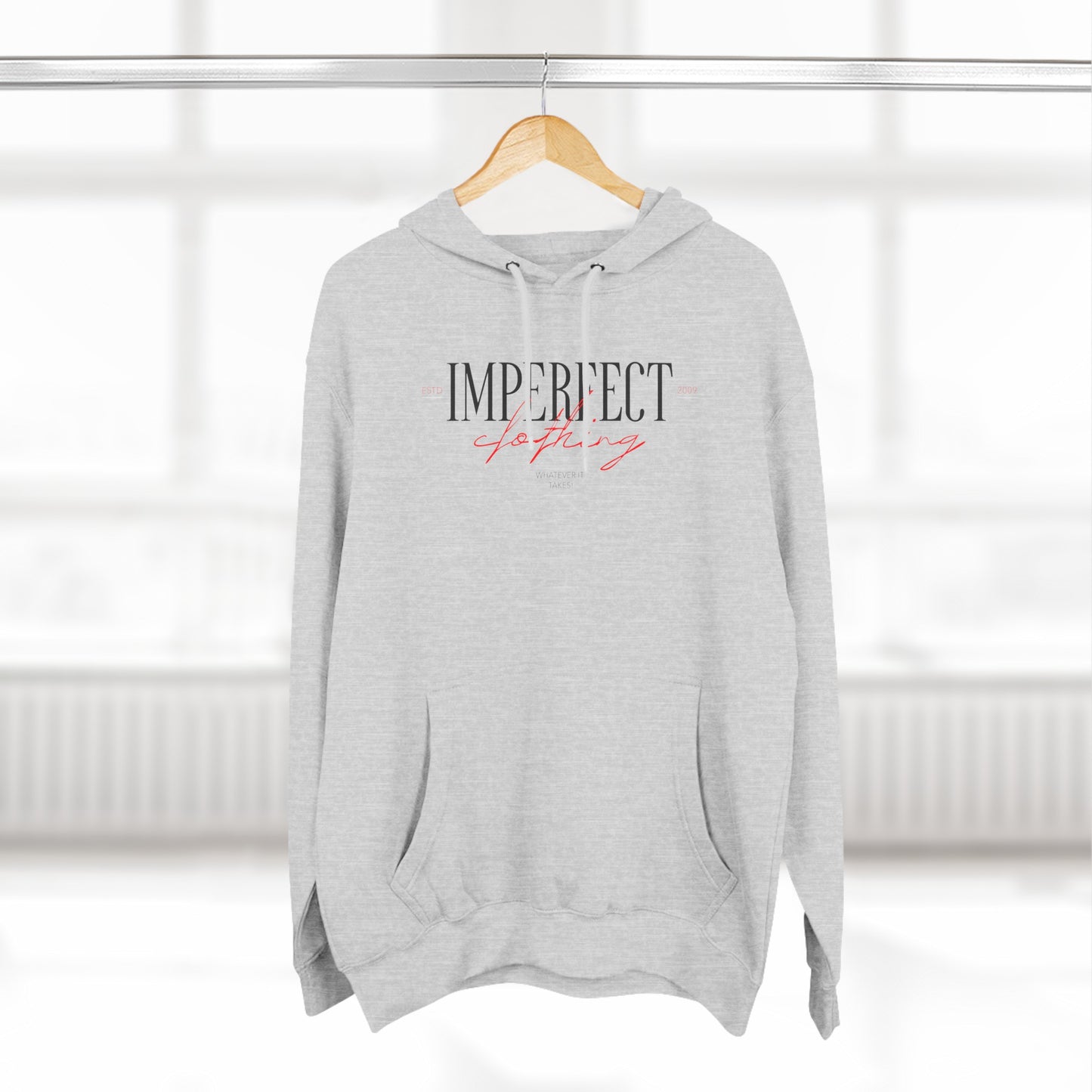 Mens imperfect hoodie