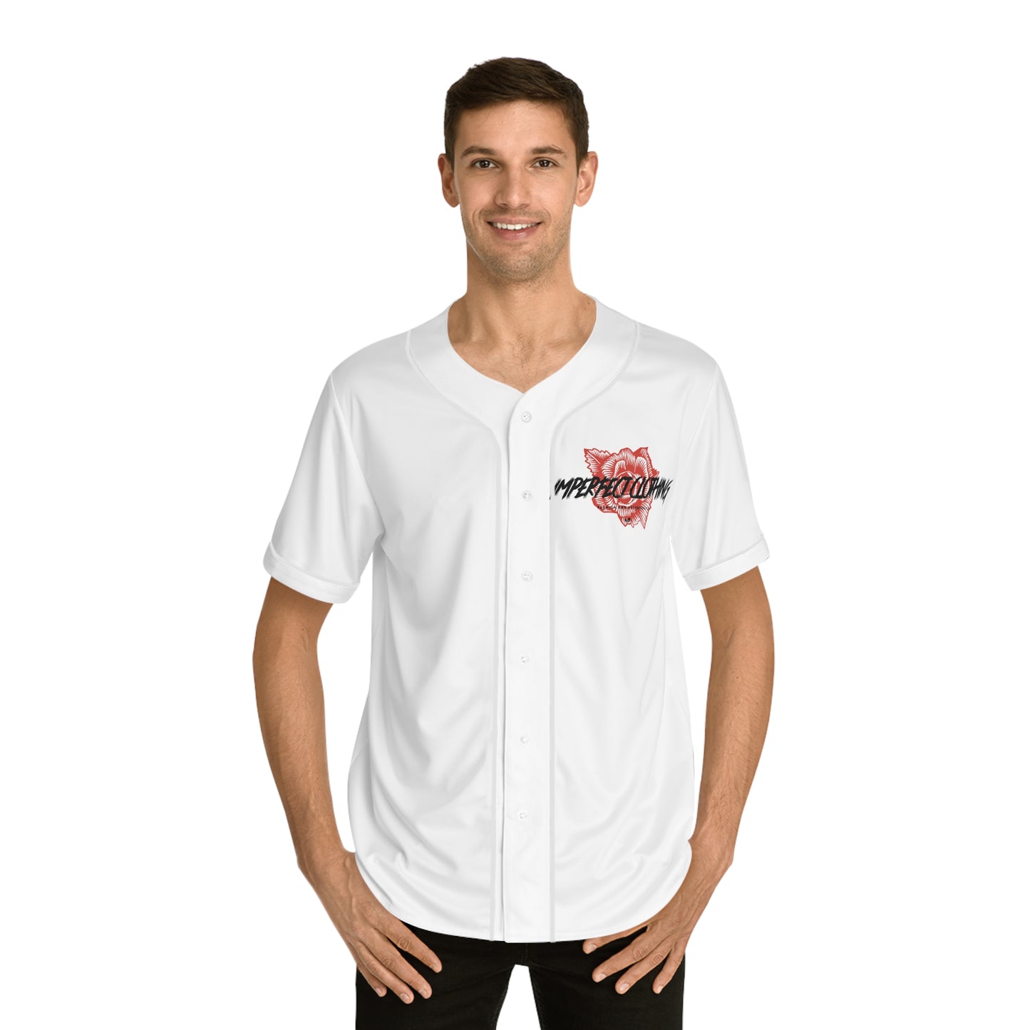 IMPERFECT Baseball Jersey (AOP)
