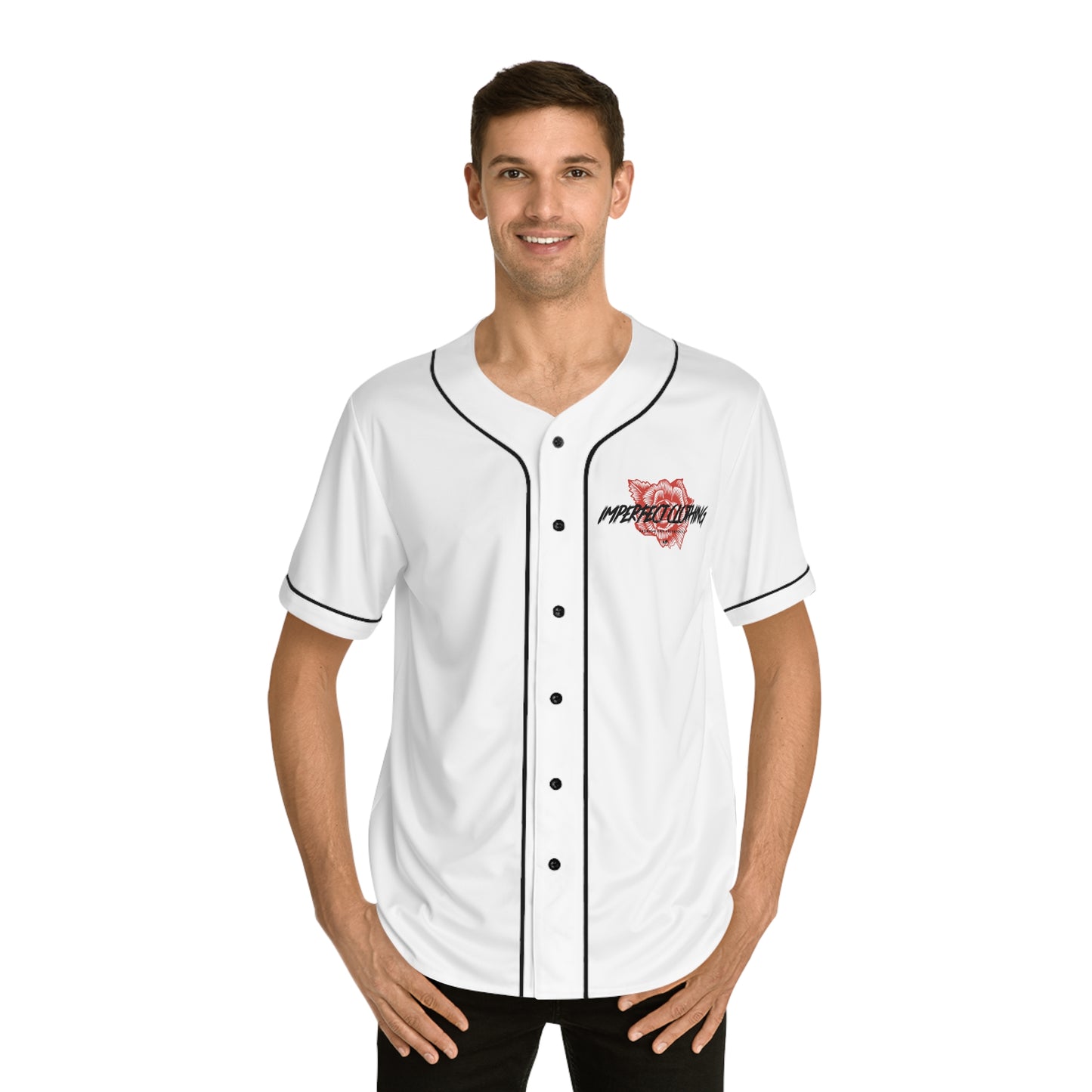 IMPERFECT Baseball Jersey (AOP)