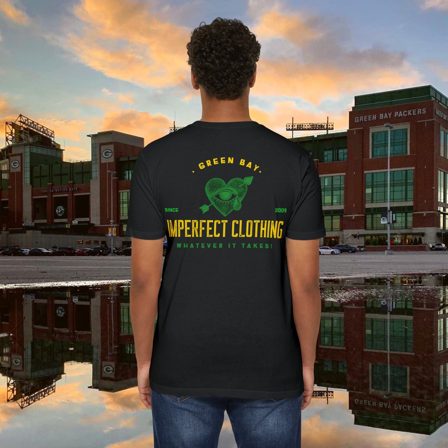 IMPERFECT GREEN BAY LOVE T-shirt