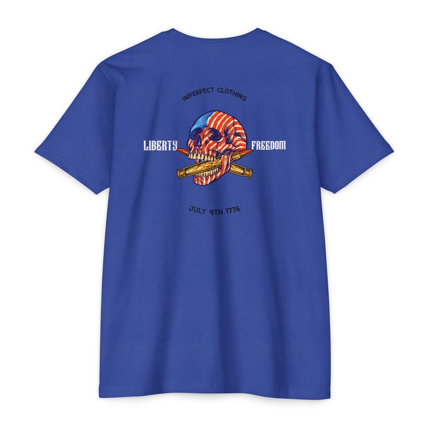IMPERFECT LIBERTY SKULL T-shirt