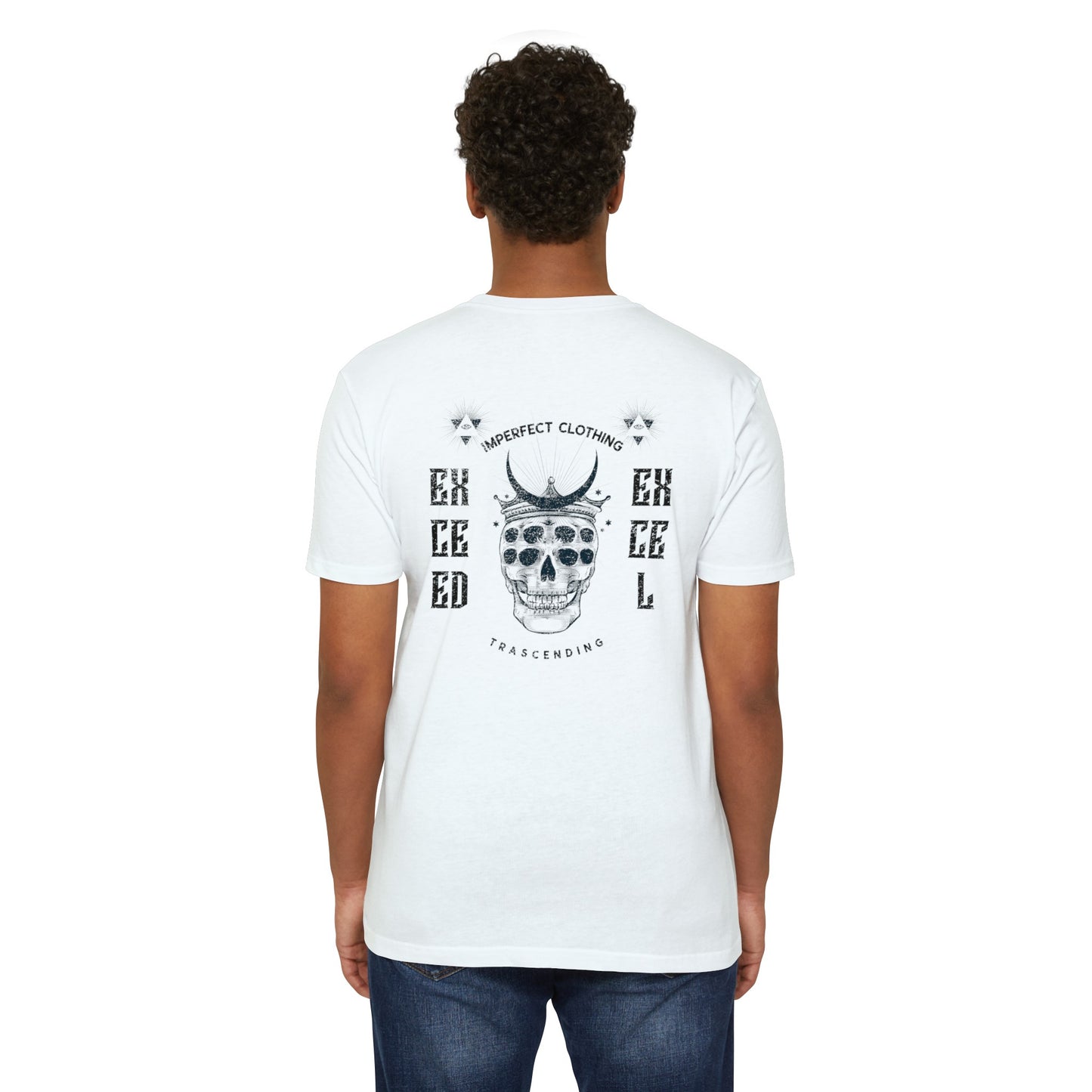 IMPERFECT TRIPPY SKULL T-shirt
