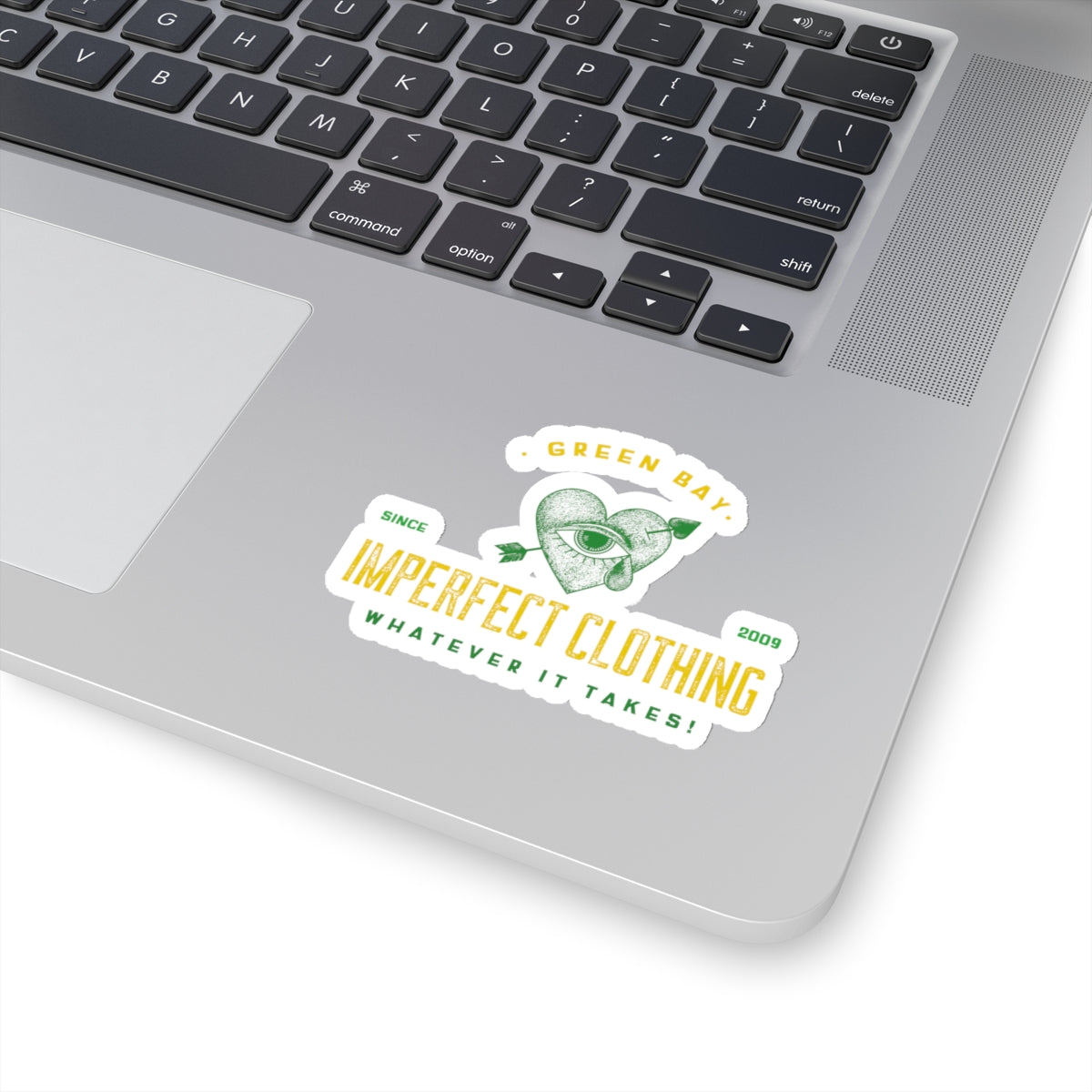 Green Bay LOVE Kiss-Cut Stickers
