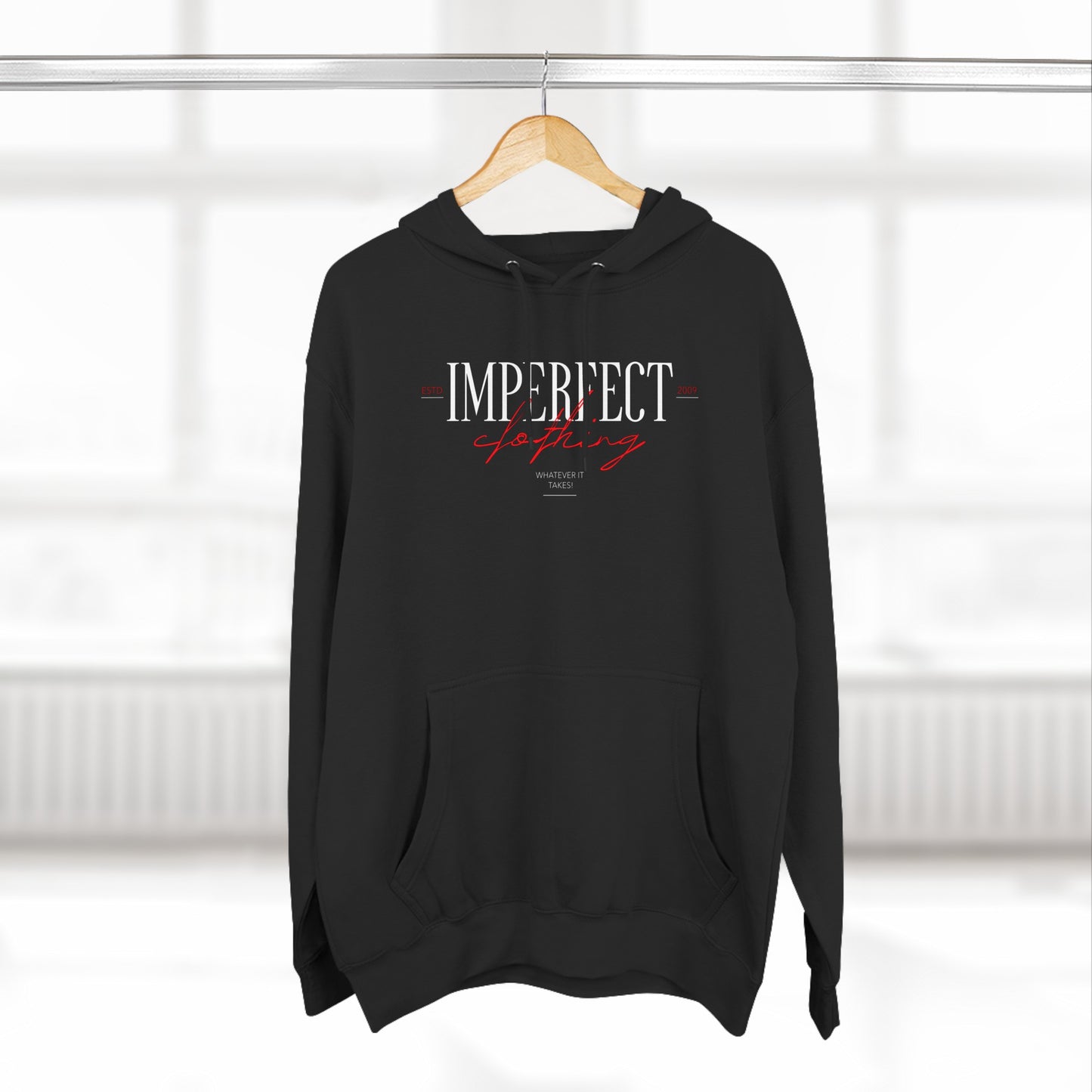 Mens imperfect hoodie